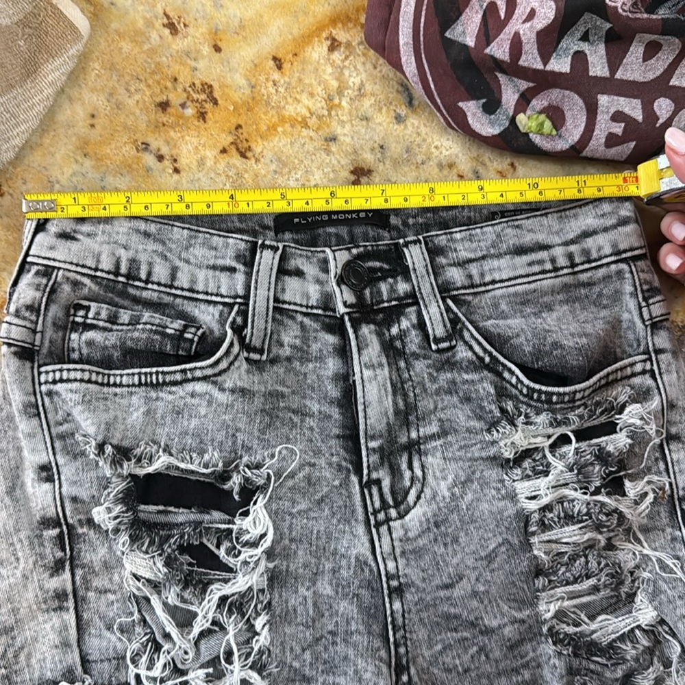 Flying Monkey Jean Shorts - Picture 7 of 8